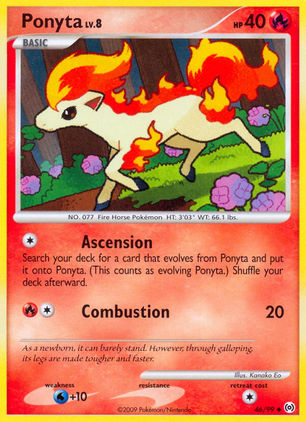 Ponyta (46/99) [Platinum: Arceus] | Pegasus Games WI