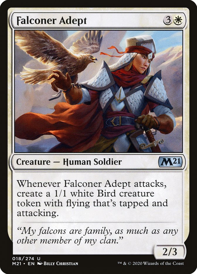 Falconer Adept [Core Set 2021] | Pegasus Games WI