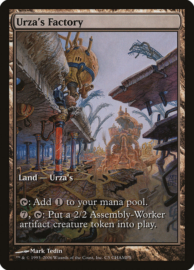 Urza's Factory [Champs and States] | Pegasus Games WI