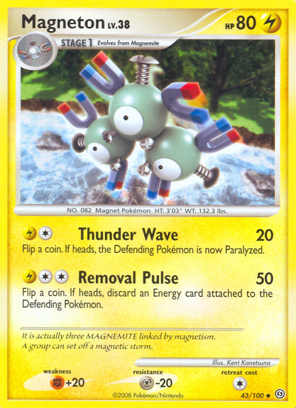 Magneton (43/100) [Diamond & Pearl: Stormfront] | Pegasus Games WI