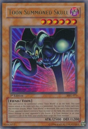 Toon Summoned Skull [MRL-073] Ultra Rare | Pegasus Games WI