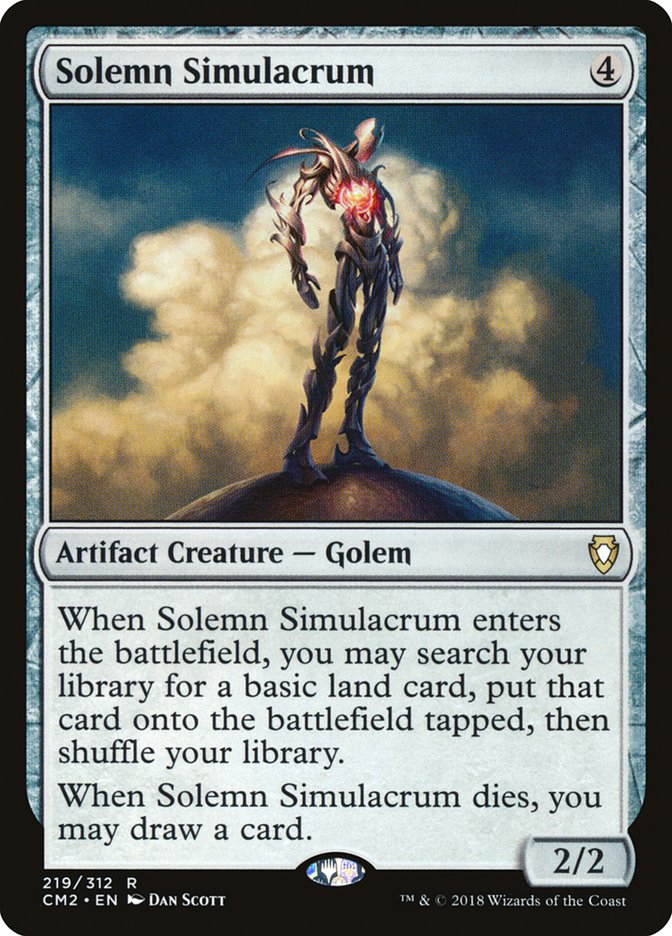 Solemn Simulacrum (219/312) [Commander Anthology Volume II] | Pegasus Games WI