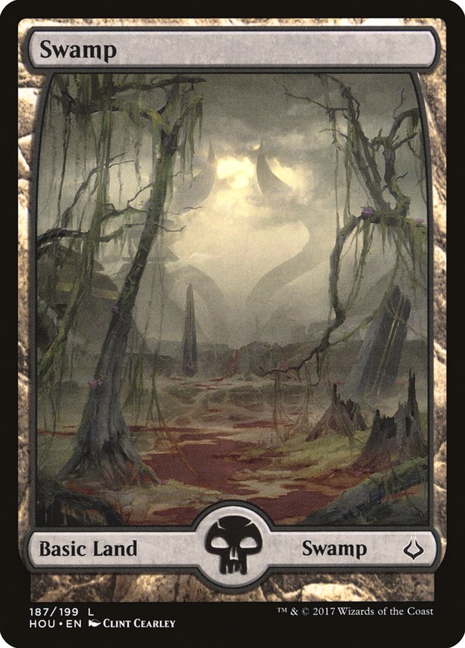 Swamp (187) [Hour of Devastation] | Pegasus Games WI