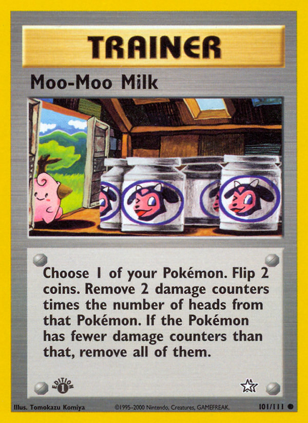 Moo-Moo Milk (101/111) [Neo Genesis 1st Edition] | Pegasus Games WI