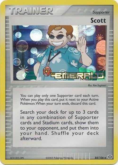 Scott (84/106) (Stamped) [EX: Emerald] | Pegasus Games WI