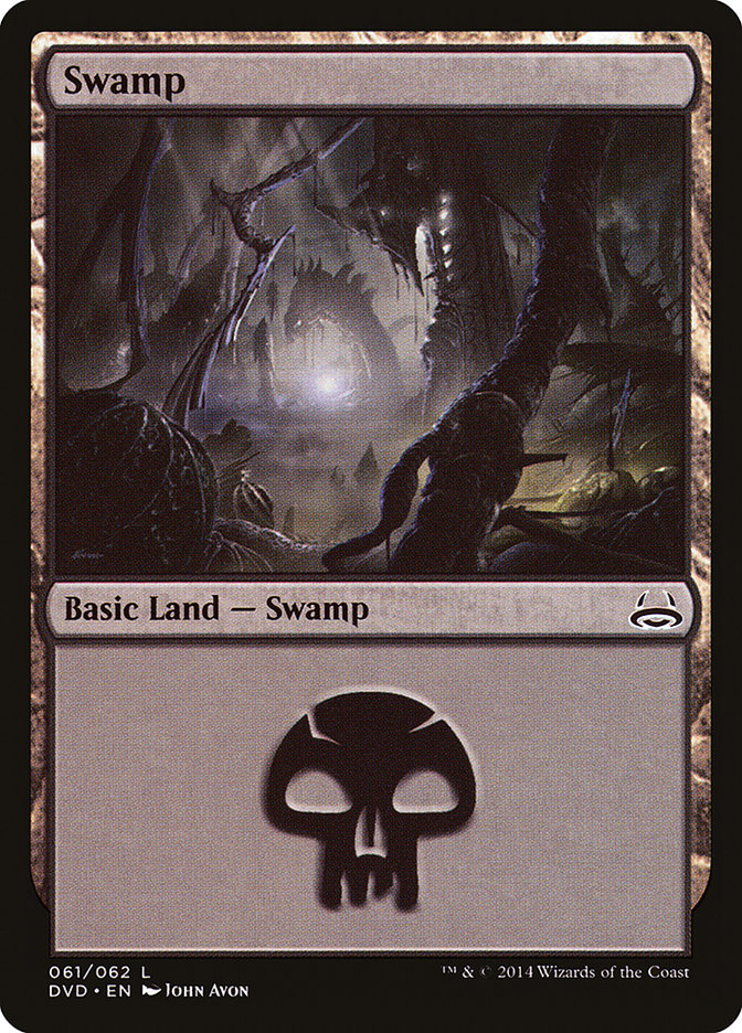 Swamp (61) (Divine vs. Demonic) [Duel Decks Anthology] | Pegasus Games WI