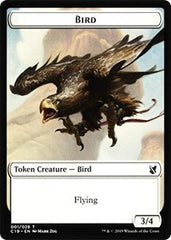 Bird (001) // Sculpture Double-Sided Token [Commander 2019 Tokens] | Pegasus Games WI