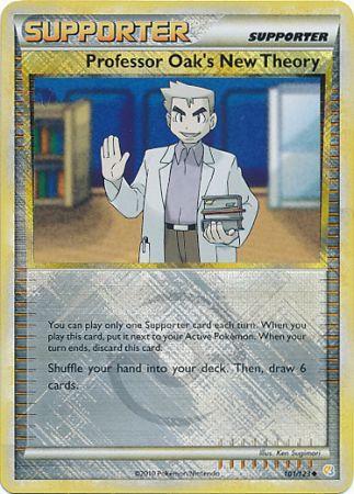 Professor Oak's New Theory (101/123) (League Promo) [HeartGold & SoulSilver: Base Set] | Pegasus Games WI