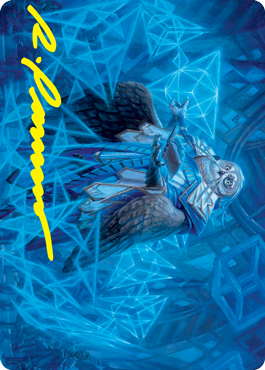 Imbraham, Dean of Theory Art Card (Gold-Stamped Signature) [Strixhaven: School of Mages Art Series] | Pegasus Games WI