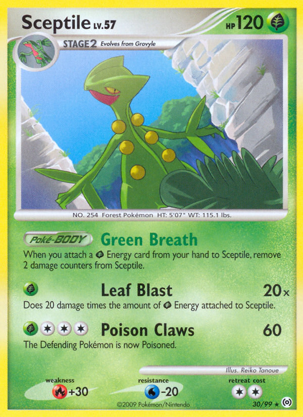 Sceptile (30/99) [Platinum: Arceus] | Pegasus Games WI