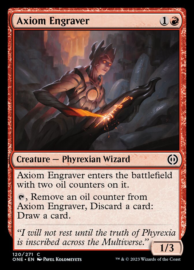 Axiom Engraver [Phyrexia: All Will Be One] | Pegasus Games WI