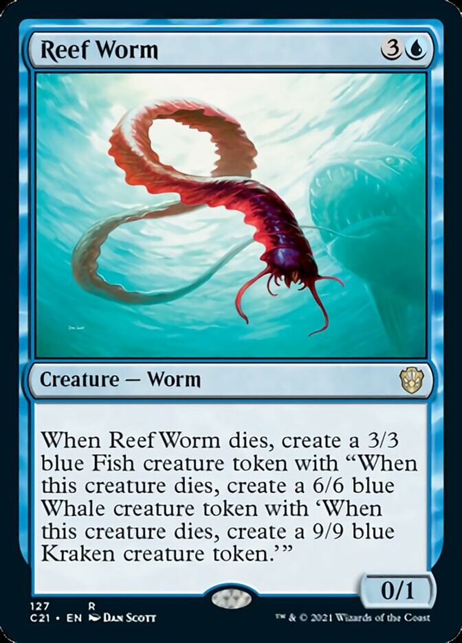 Reef Worm [Commander 2021] | Pegasus Games WI