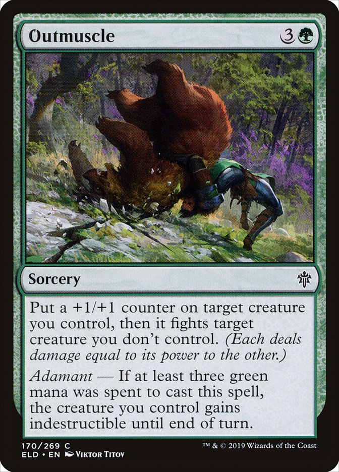 Outmuscle [Throne of Eldraine] | Pegasus Games WI