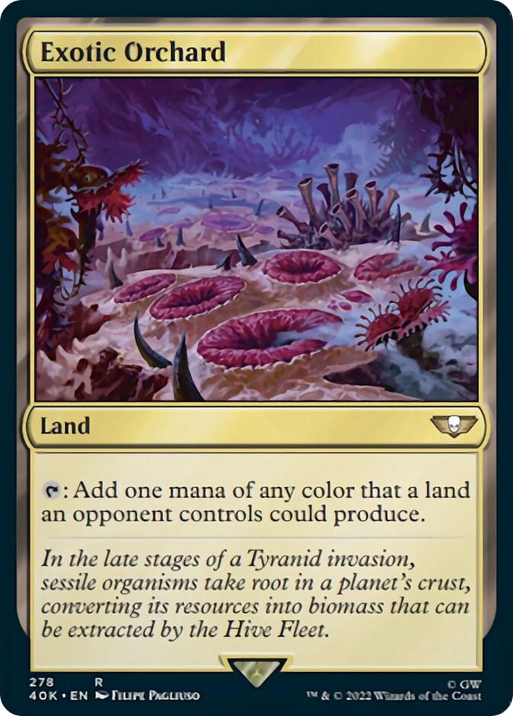 Exotic Orchard (Surge Foil) [Warhammer 40,000] | Pegasus Games WI