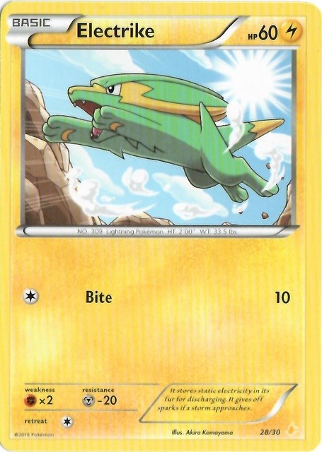 Electrike (28/30) [XY: Trainer Kit 3 - Pikachu Libre] | Pegasus Games WI