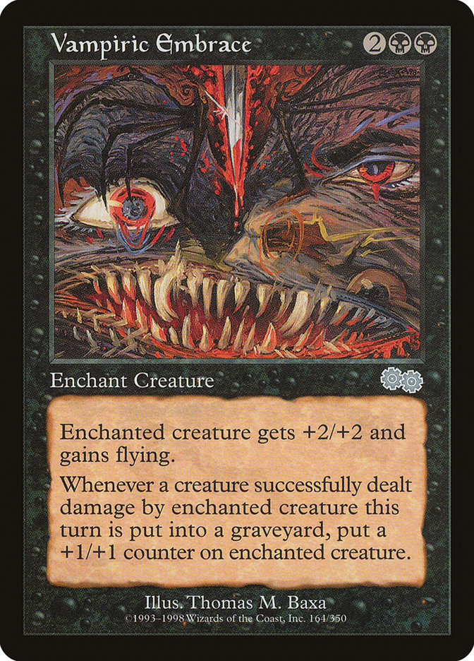 Vampiric Embrace [Urza's Saga] | Pegasus Games WI
