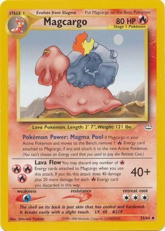 Magcargo (33/64) [Neo Revelation Unlimited] | Pegasus Games WI