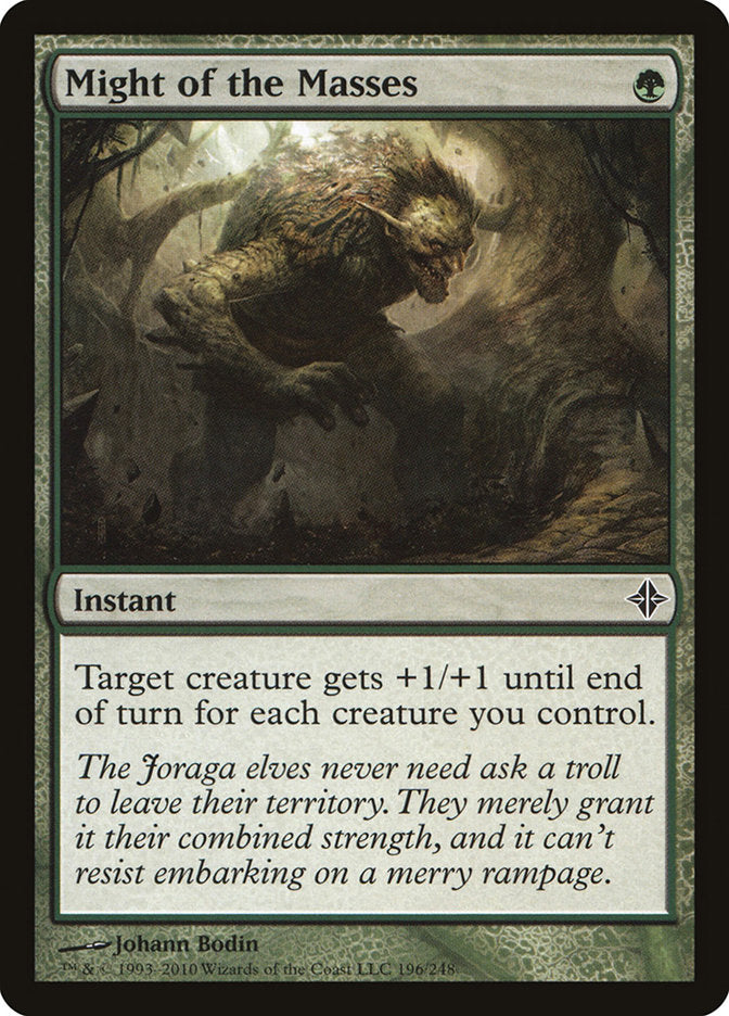 Might of the Masses [Rise of the Eldrazi] | Pegasus Games WI