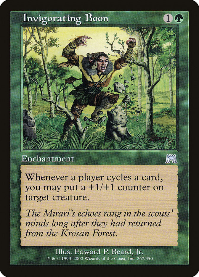 Invigorating Boon [Onslaught] | Pegasus Games WI