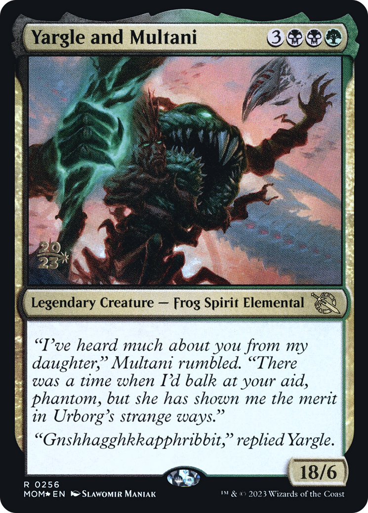 Yargle and Multani [March of the Machine Prerelease Promos] | Pegasus Games WI