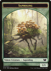 Elephant // Saproling Double-Sided Token [Commander 2015 Tokens] | Pegasus Games WI