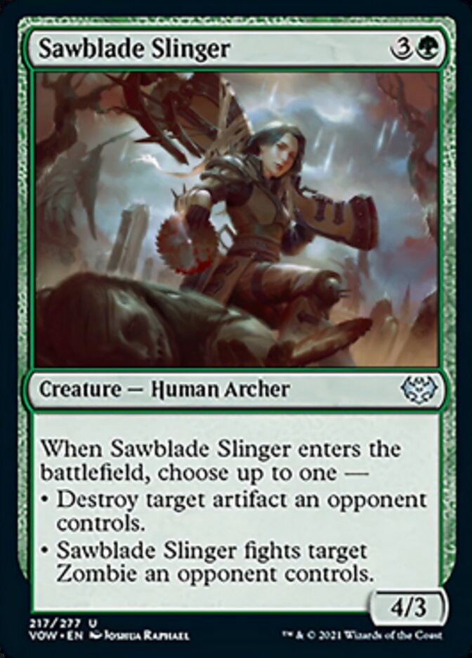 Sawblade Slinger [Innistrad: Crimson Vow] | Pegasus Games WI