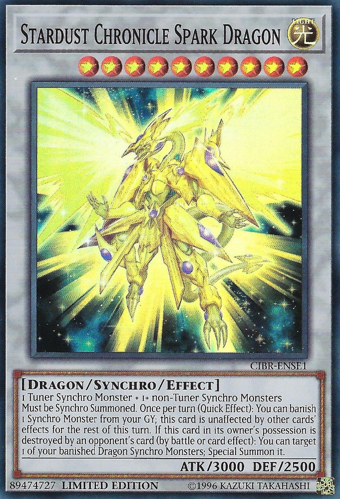 Stardust Chronicle Spark Dragon [CIBR-ENSE1] Super Rare | Pegasus Games WI