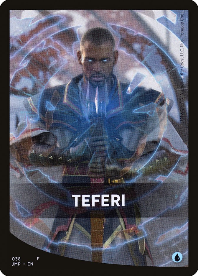 Teferi Theme Card [Jumpstart Front Cards] | Pegasus Games WI