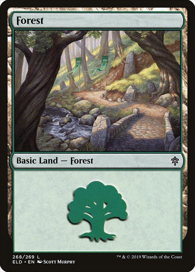 Forest (268) [Throne of Eldraine] | Pegasus Games WI