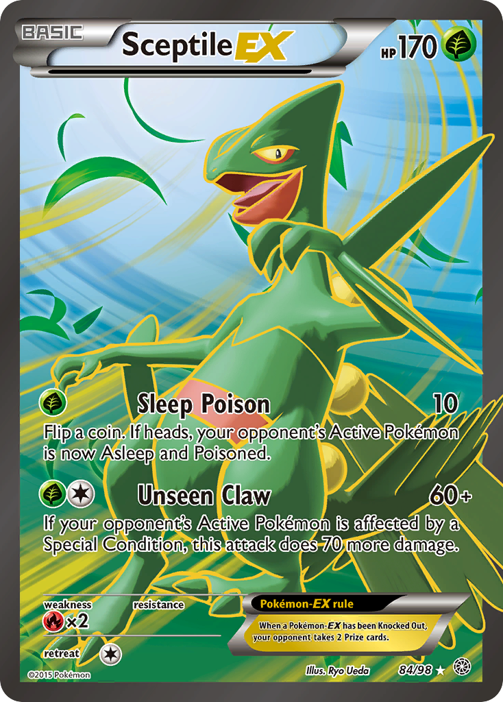 Sceptile EX (84/98) [XY: Ancient Origins] | Pegasus Games WI