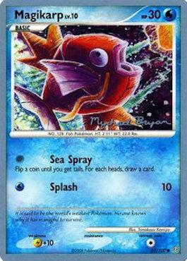 Magikarp LV.10 (65/100) (Happy Luck - Mychael Bryan) [World Championships 2010] | Pegasus Games WI