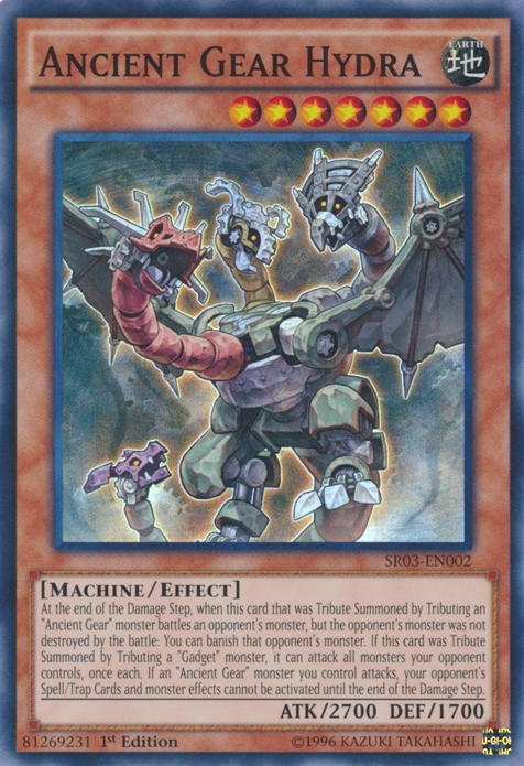 Ancient Gear Hydra [SR03-EN002] Super Rare | Pegasus Games WI