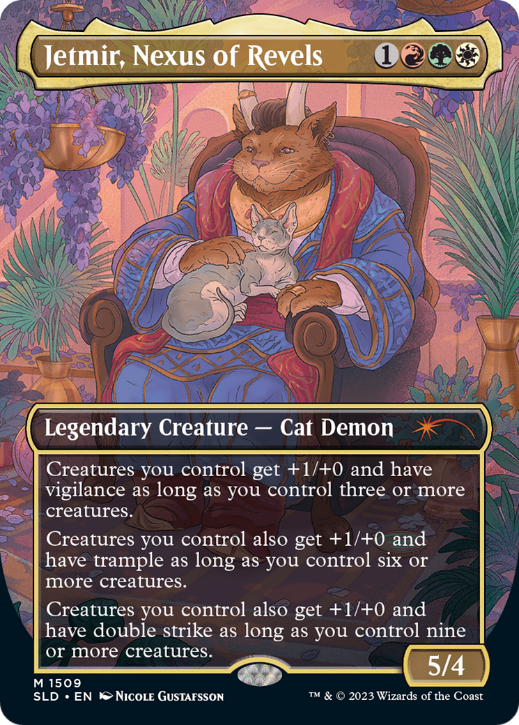 Jetmir, Nexus of Revels // Jetmir, Nexus of Revels [Secret Lair Commander Deck: Raining Cats and Dogs] | Pegasus Games WI