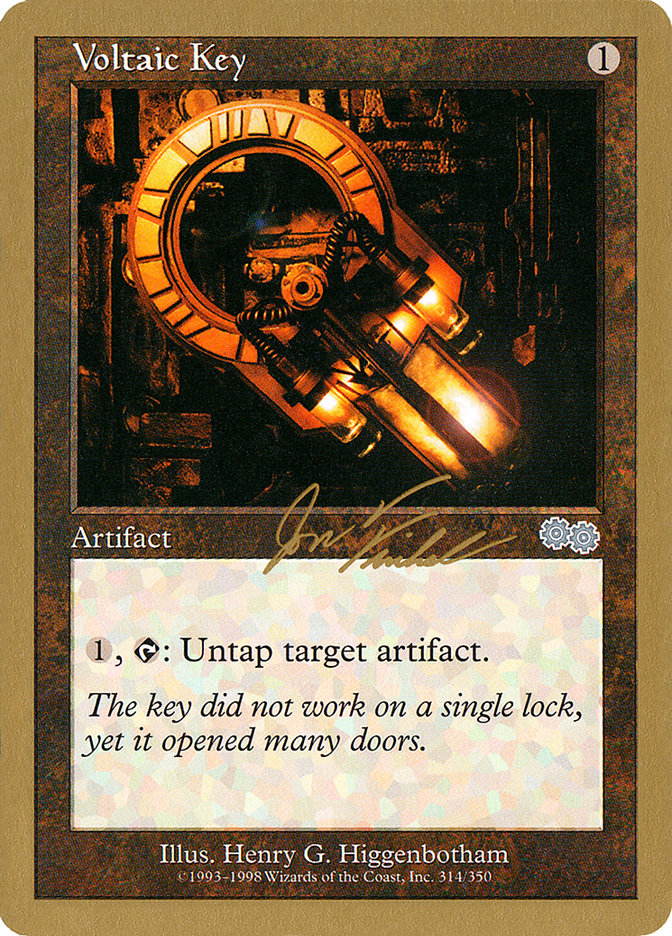 Voltaic Key (Jon Finkel) [World Championship Decks 2000] | Pegasus Games WI