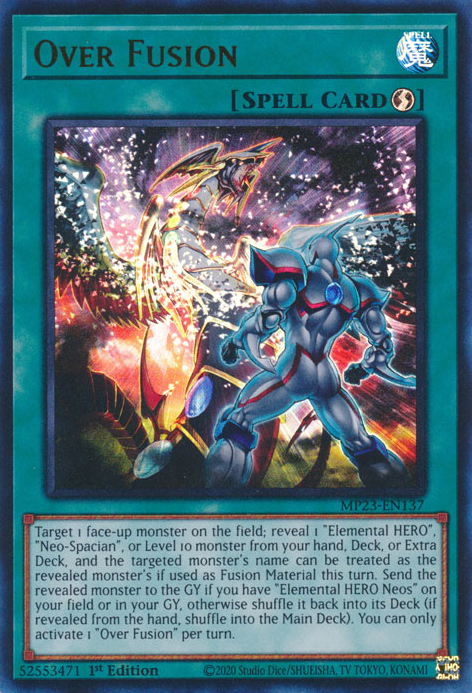 Over Fusion [MP23-EN137] Ultra Rare | Pegasus Games WI