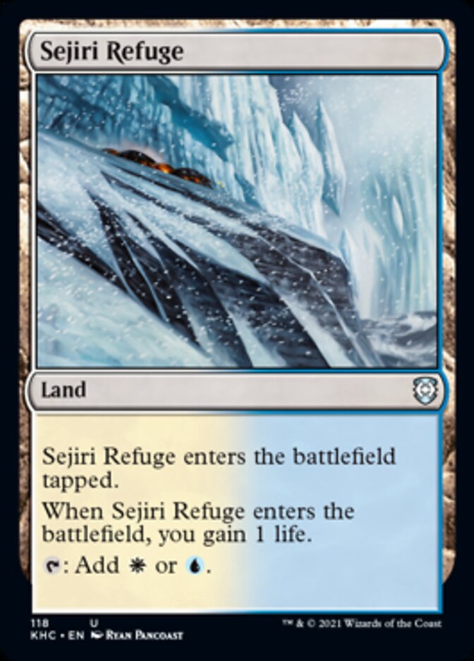 Sejiri Refuge [Kaldheim Commander] | Pegasus Games WI