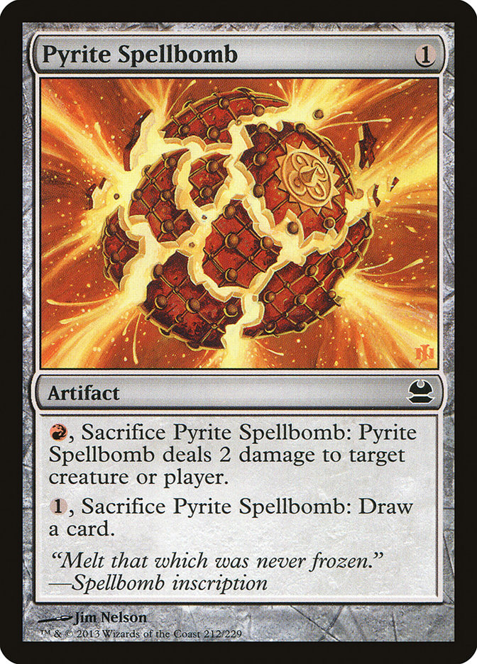Pyrite Spellbomb [Modern Masters] | Pegasus Games WI