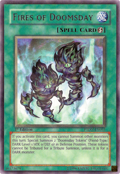 Fires of Doomsday [PTDN-EN055] Rare | Pegasus Games WI