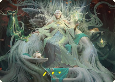 Galadriel, Gift-Giver Art Card [The Lord of the Rings: Tales of Middle-earth Art Series] | Pegasus Games WI
