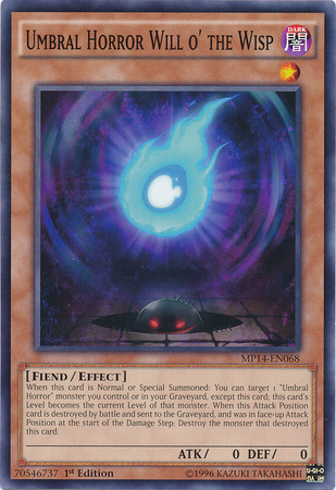 Umbral Horror Will o' the Wisp [MP14-EN068] Common | Pegasus Games WI