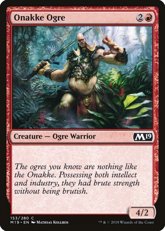 Onakke Ogre [Core Set 2019] | Pegasus Games WI