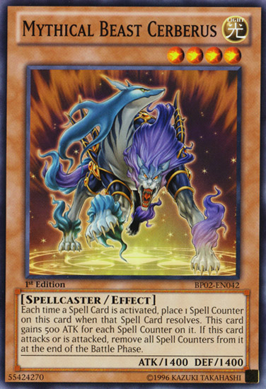 Mythical Beast Cerberus [BP02-EN042] Common | Pegasus Games WI