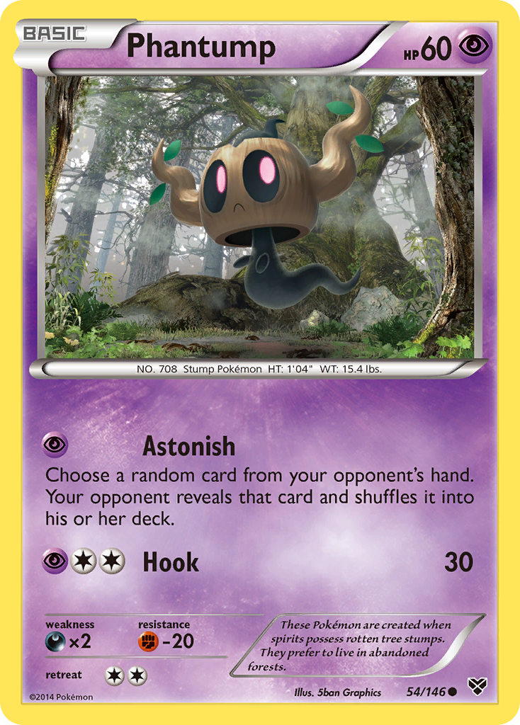 Phantump (54/146) [XY: Base Set] | Pegasus Games WI
