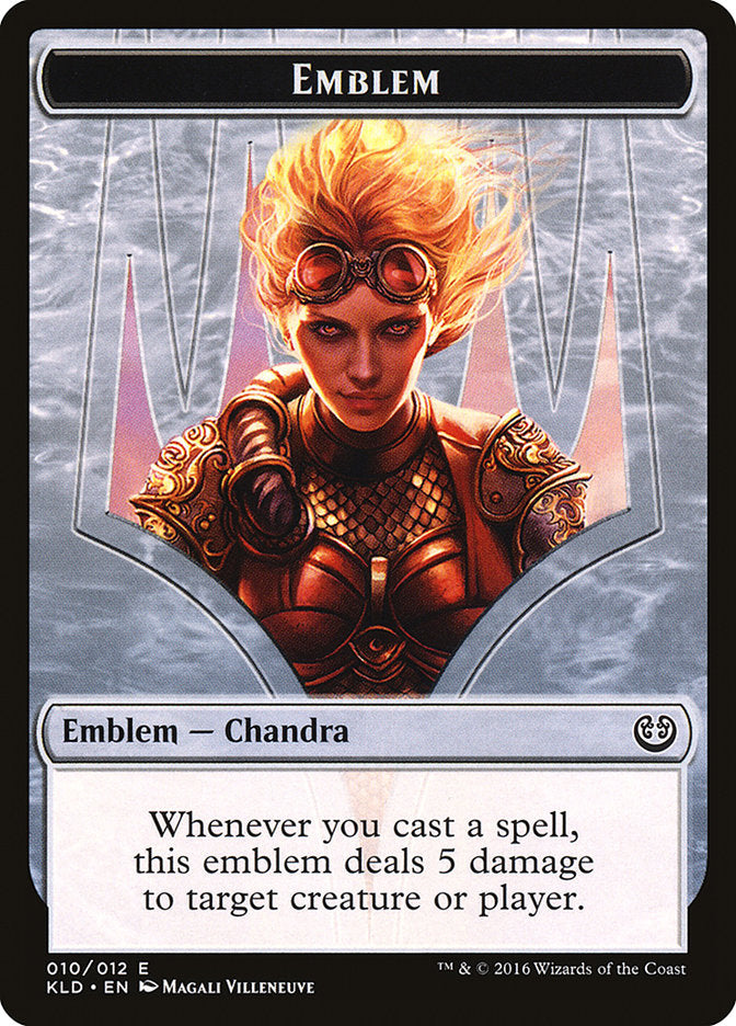 Chandra, Torch of Defiance Emblem [Kaladesh Tokens] | Pegasus Games WI