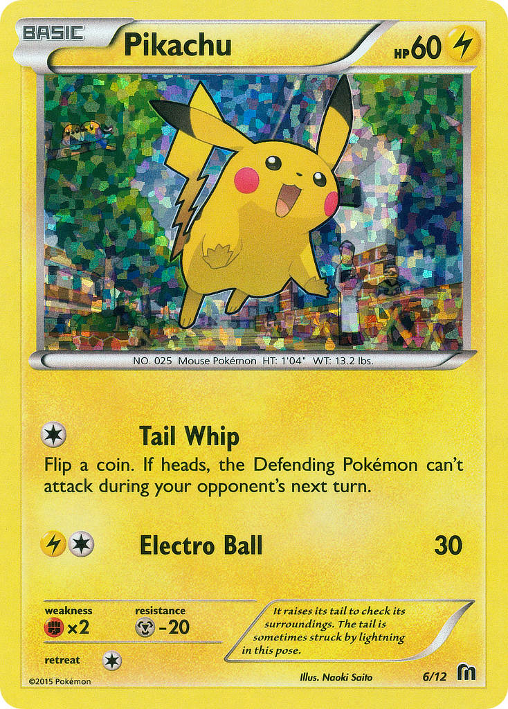 Pikachu (6/12) [McDonald's Promos: 2016 Collection] | Pegasus Games WI