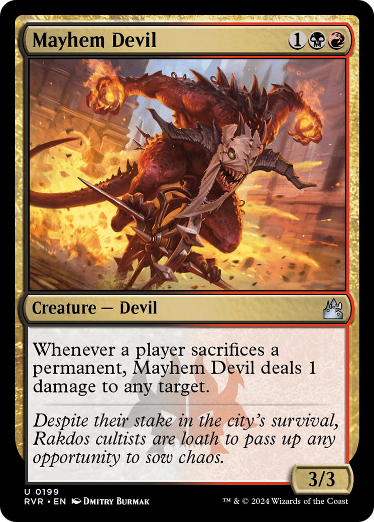 Mayhem Devil [Ravnica Remastered] | Pegasus Games WI