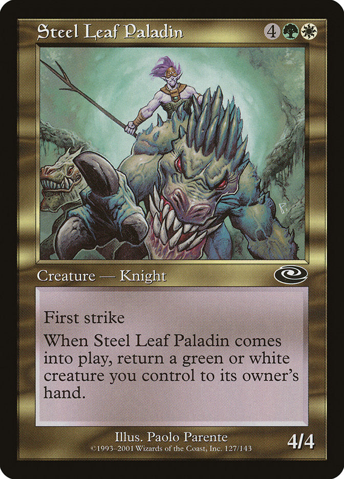 Steel Leaf Paladin [Planeshift] | Pegasus Games WI
