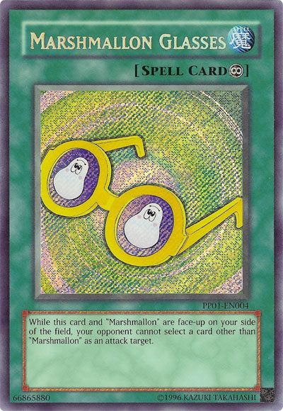 Marshmallon Glasses [PP01-EN004] Secret Rare | Pegasus Games WI