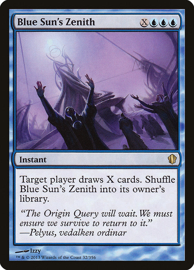 Blue Sun's Zenith [Commander 2013] | Pegasus Games WI