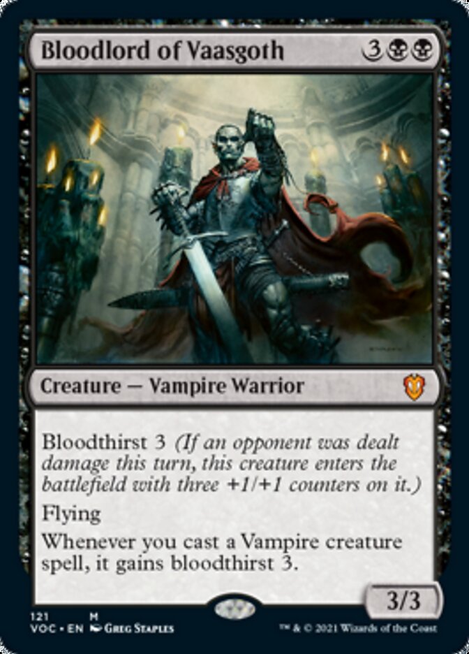 Bloodlord of Vaasgoth [Innistrad: Crimson Vow Commander] | Pegasus Games WI